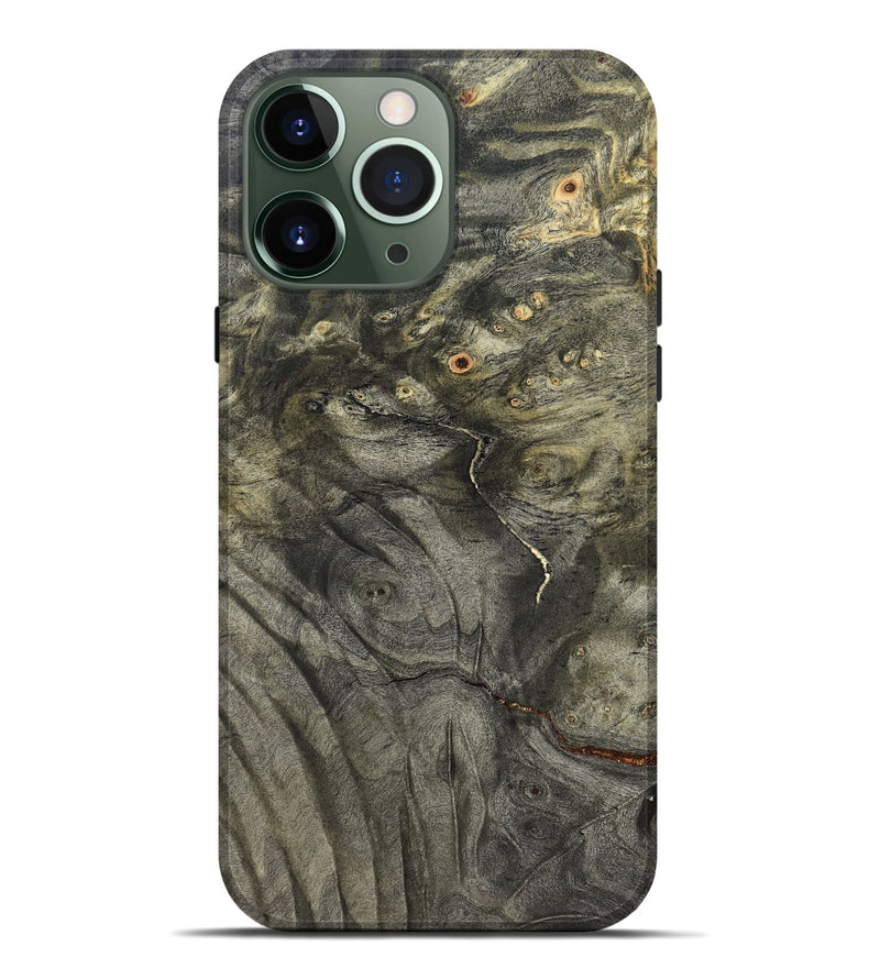 iPhone 13 Pro Max Wood Live Edge Phone Case - Chaim (Solid Wood, 824739)