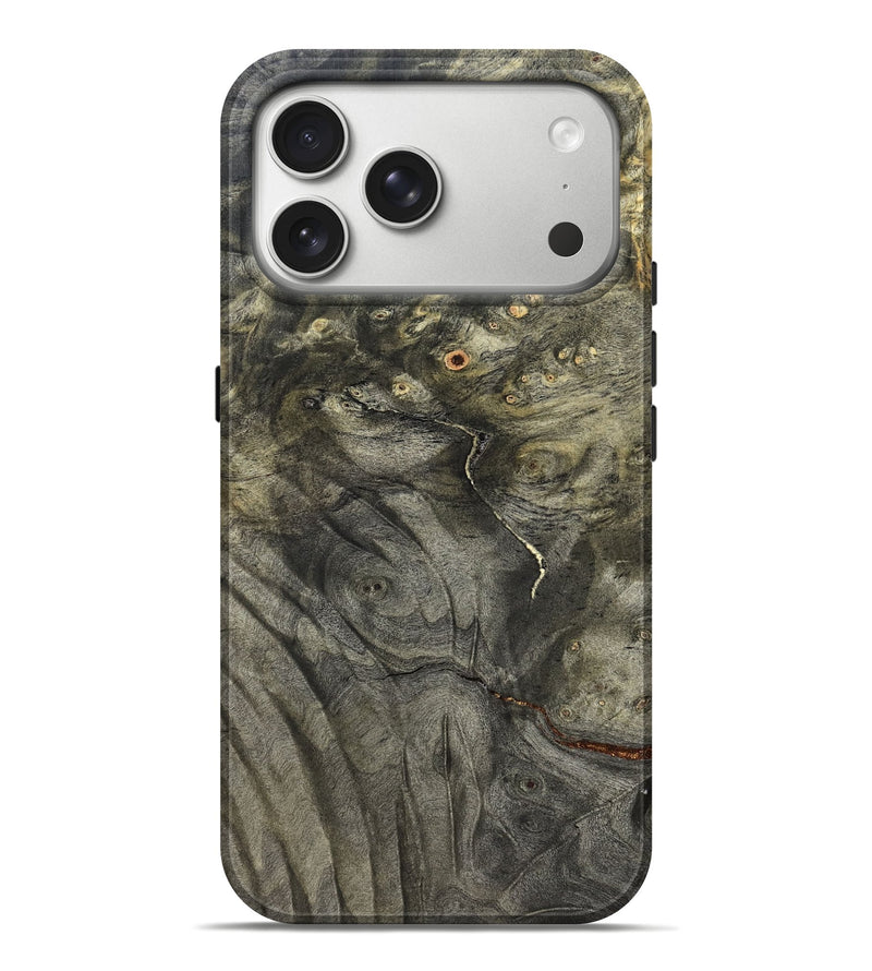 iPhone 17 Pro Max Wood Live Edge Phone Case - Chaim (Solid Wood, 824739)