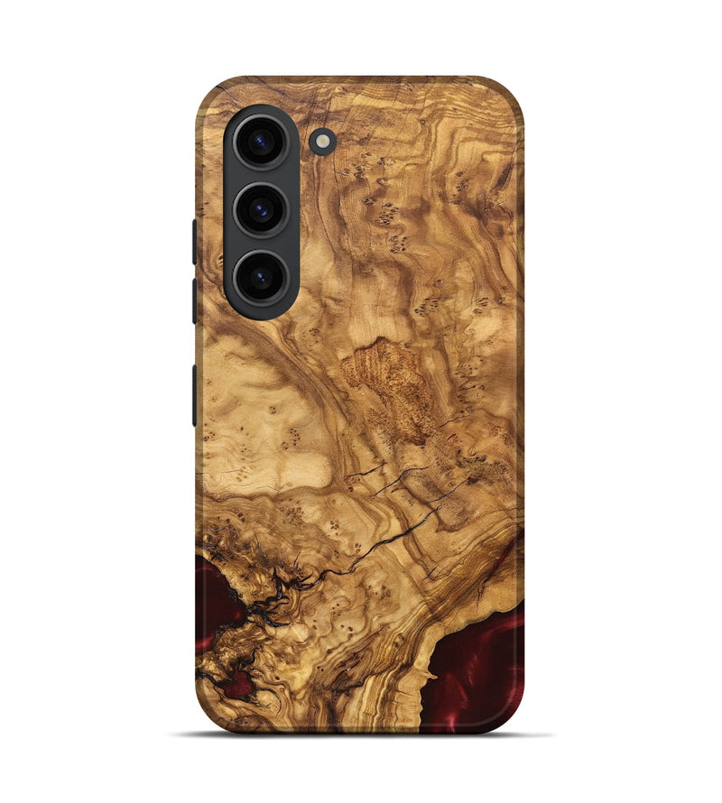 Galaxy S23 Wood Live Edge Phone Case - Brandie (Solid Wood, 824741)