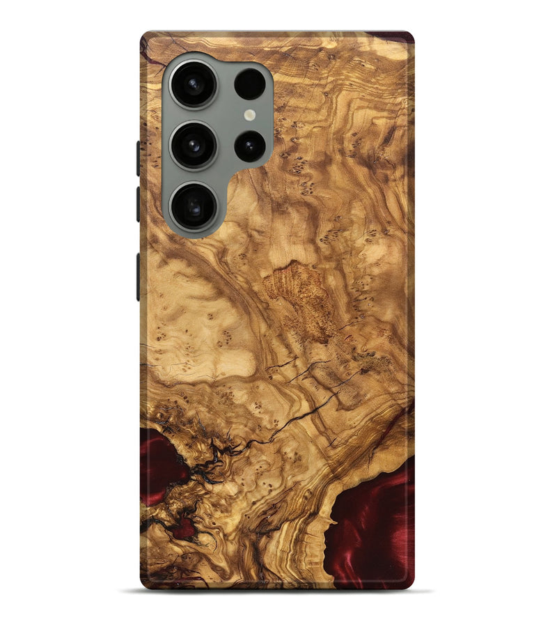 Galaxy S24 Ultra Wood Live Edge Phone Case - Brandie (Solid Wood, 824741)