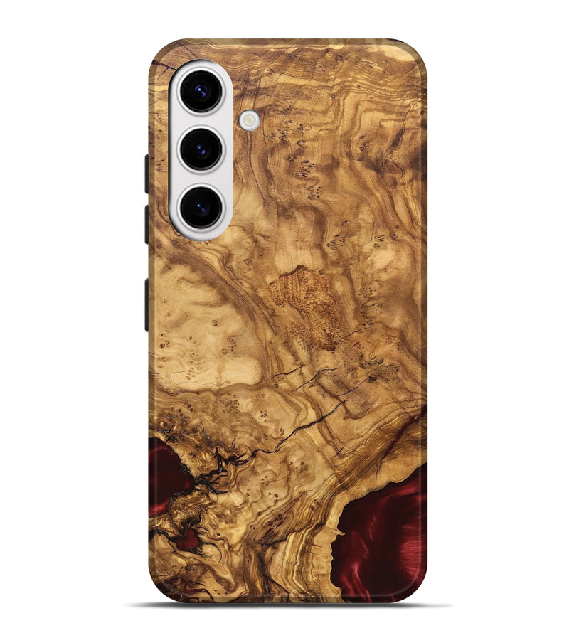 Galaxy S25 Plus Wood Live Edge Phone Case - Brandie (Solid Wood, 824741)