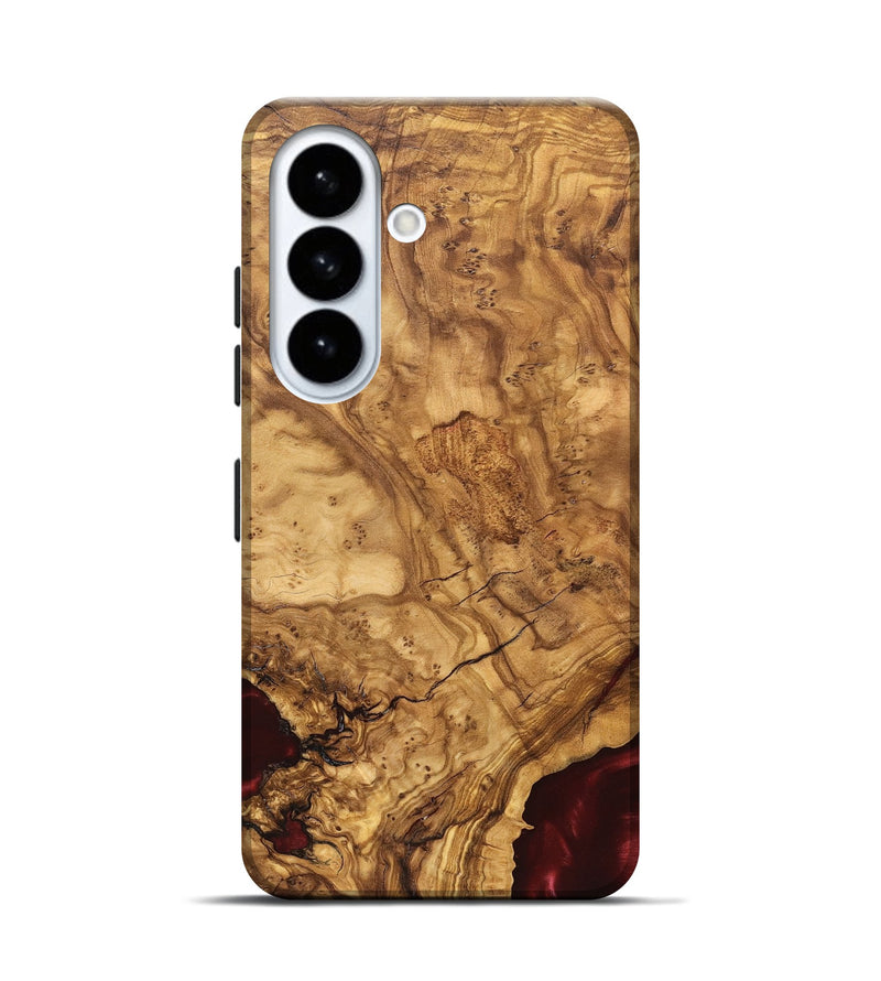 Galaxy S26 Wood Live Edge Phone Case - Brandie (Solid Wood, 824741)