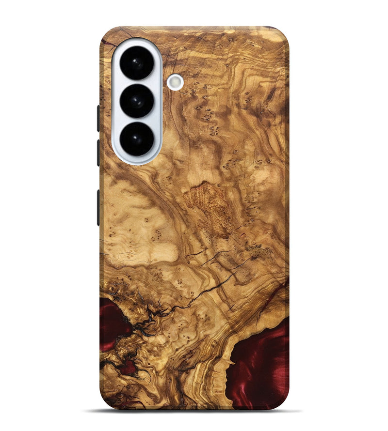 Galaxy S26 Plus Wood Live Edge Phone Case - Brandie (Solid Wood, 824741)