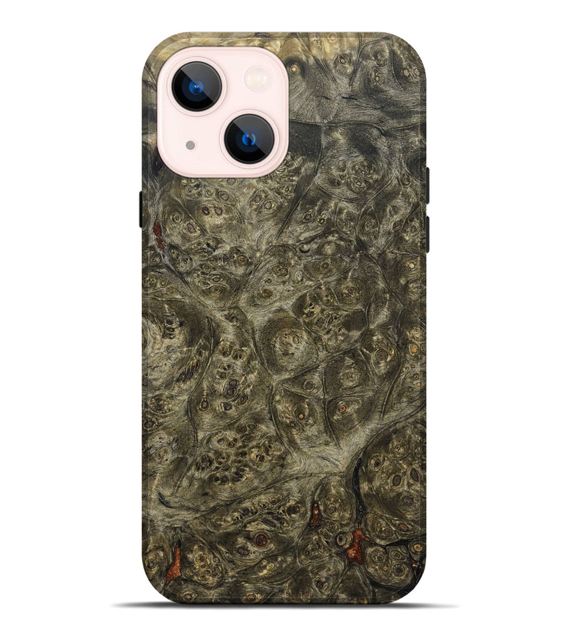 iPhone 14 Plus Wood Live Edge Phone Case - Thurman (Solid Wood, 824742)