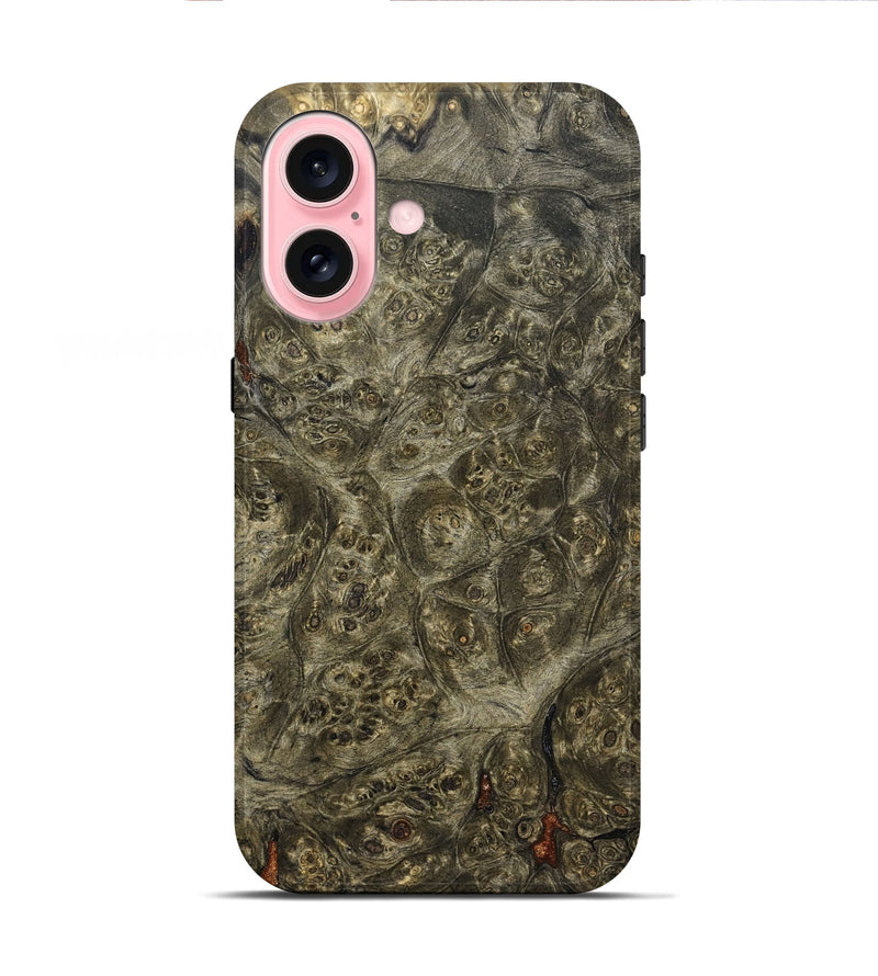 iPhone 16 Wood Live Edge Phone Case - Thurman (Solid Wood, 824742)