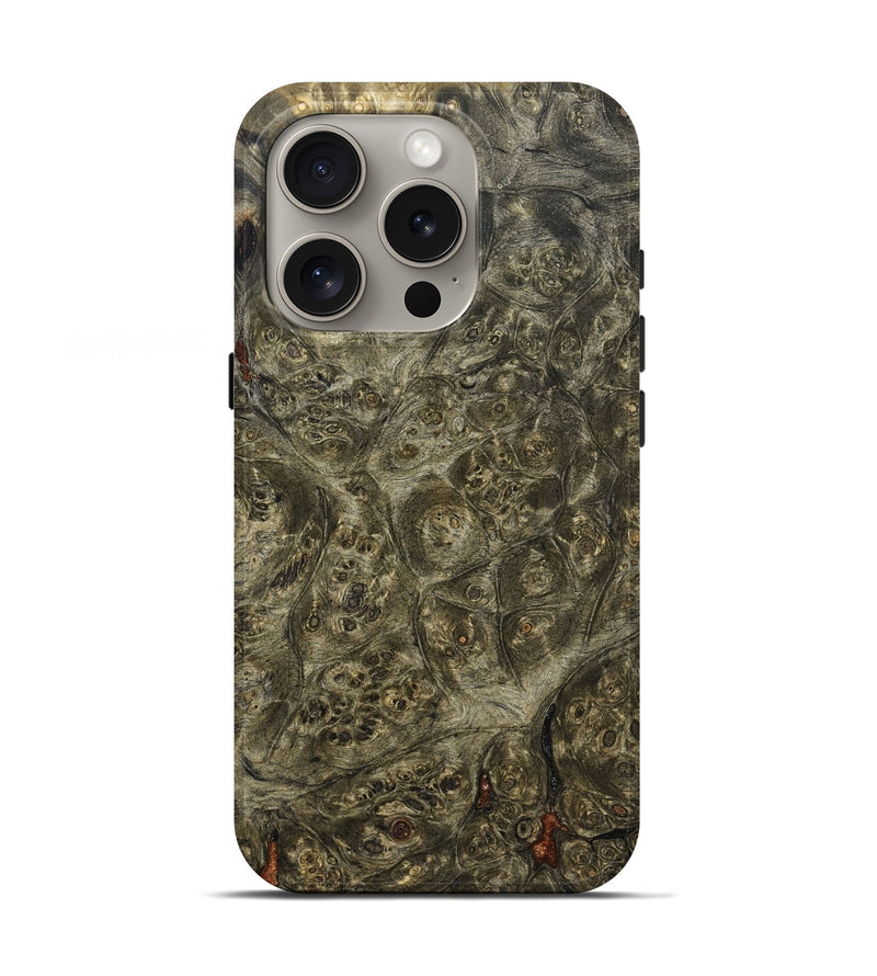 iPhone 16 Pro Wood Live Edge Phone Case - Thurman (Solid Wood, 824742)
