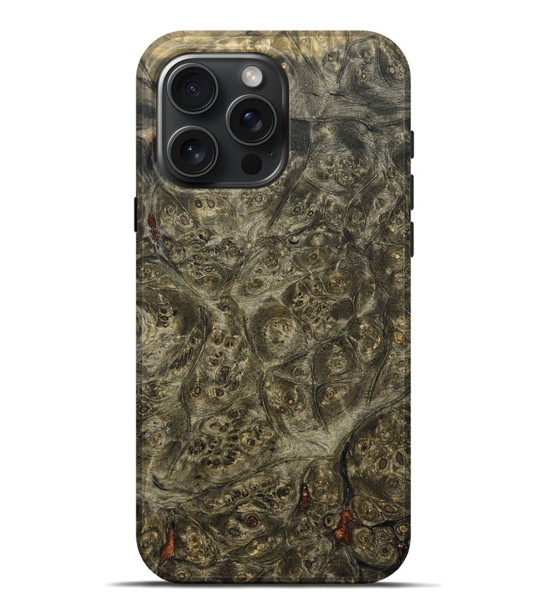 iPhone 16 Pro Max Wood Live Edge Phone Case - Thurman (Solid Wood, 824742)