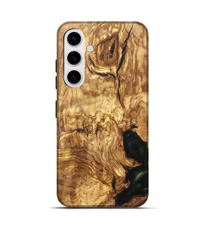 Galaxy S25 Wood Live Edge Phone Case - Jay (Solid Wood, 824743)