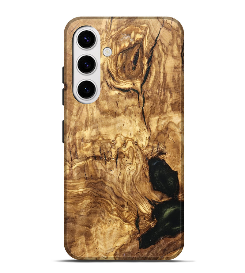 Galaxy S25 Plus Wood Live Edge Phone Case - Jay (Solid Wood, 824743)