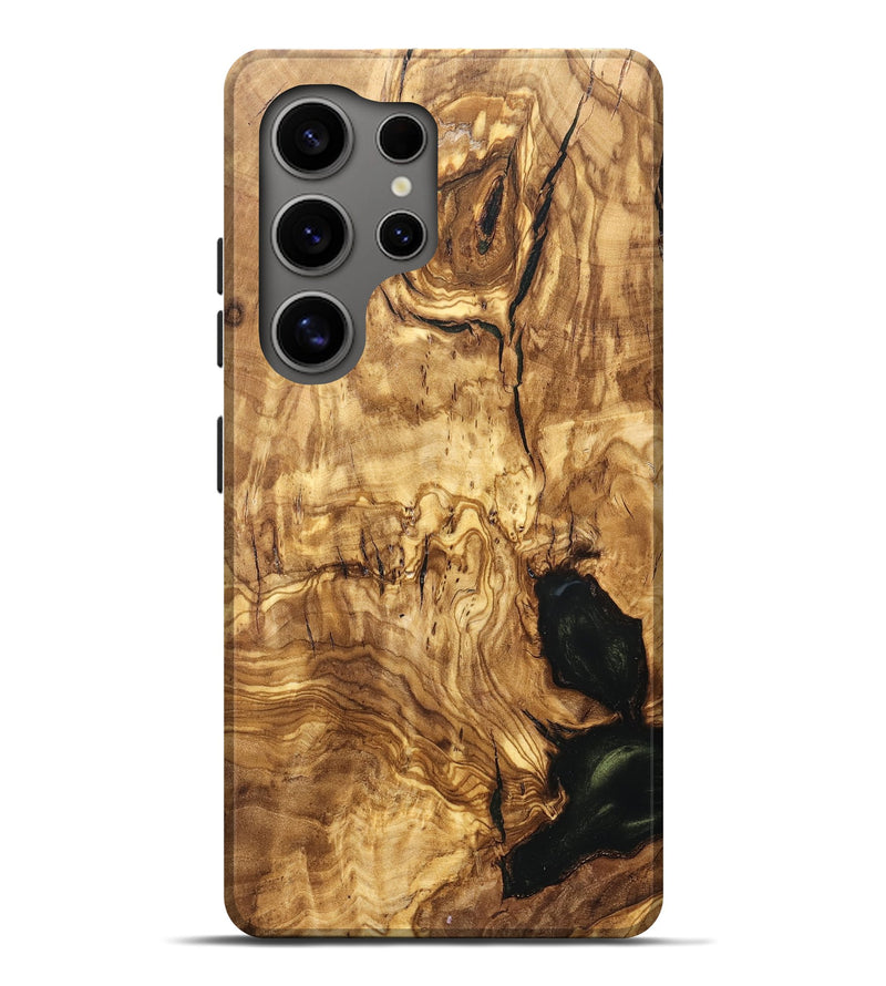 Galaxy S25 Ultra Wood Live Edge Phone Case - Jay (Solid Wood, 824743)