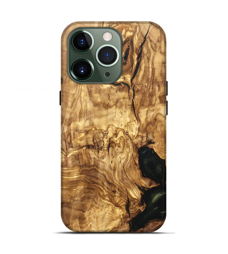 iPhone 13 Pro Wood Live Edge Phone Case - Jay (Solid Wood, 824743)