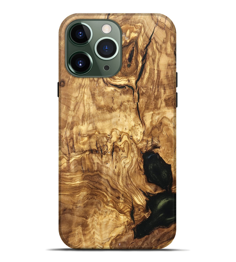 iPhone 13 Pro Max Wood Live Edge Phone Case - Jay (Solid Wood, 824743)