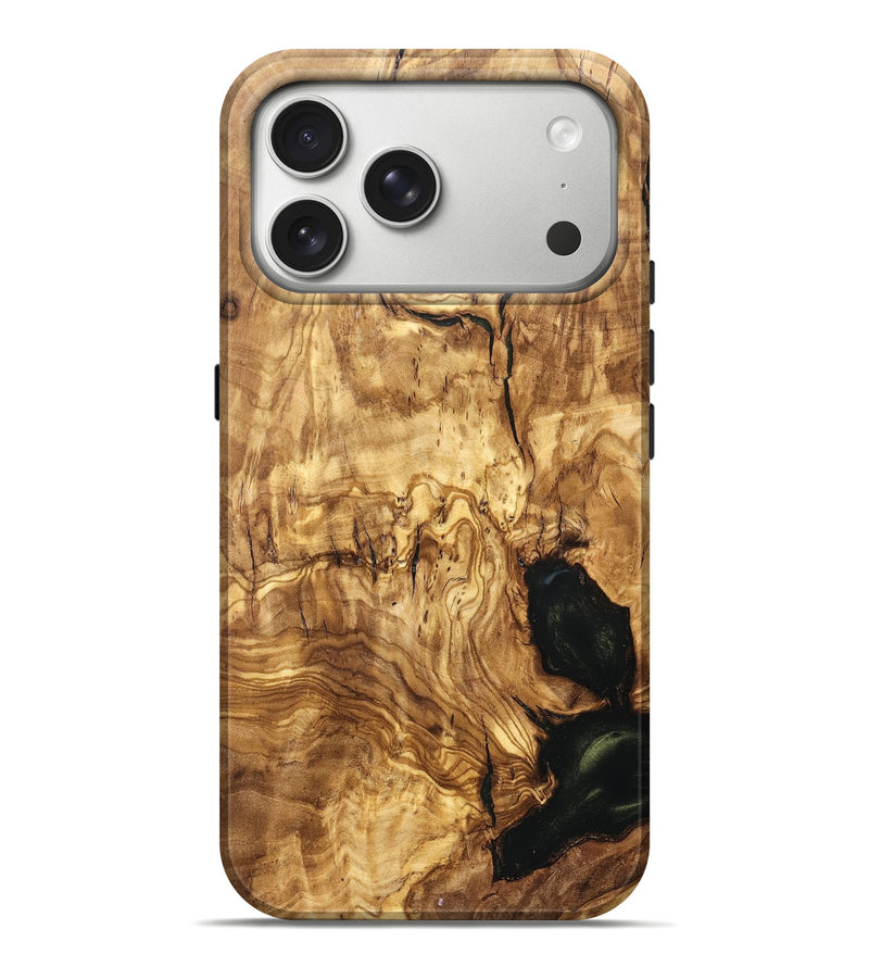 iPhone 17 Pro Max Wood Live Edge Phone Case - Jay (Solid Wood, 824743)