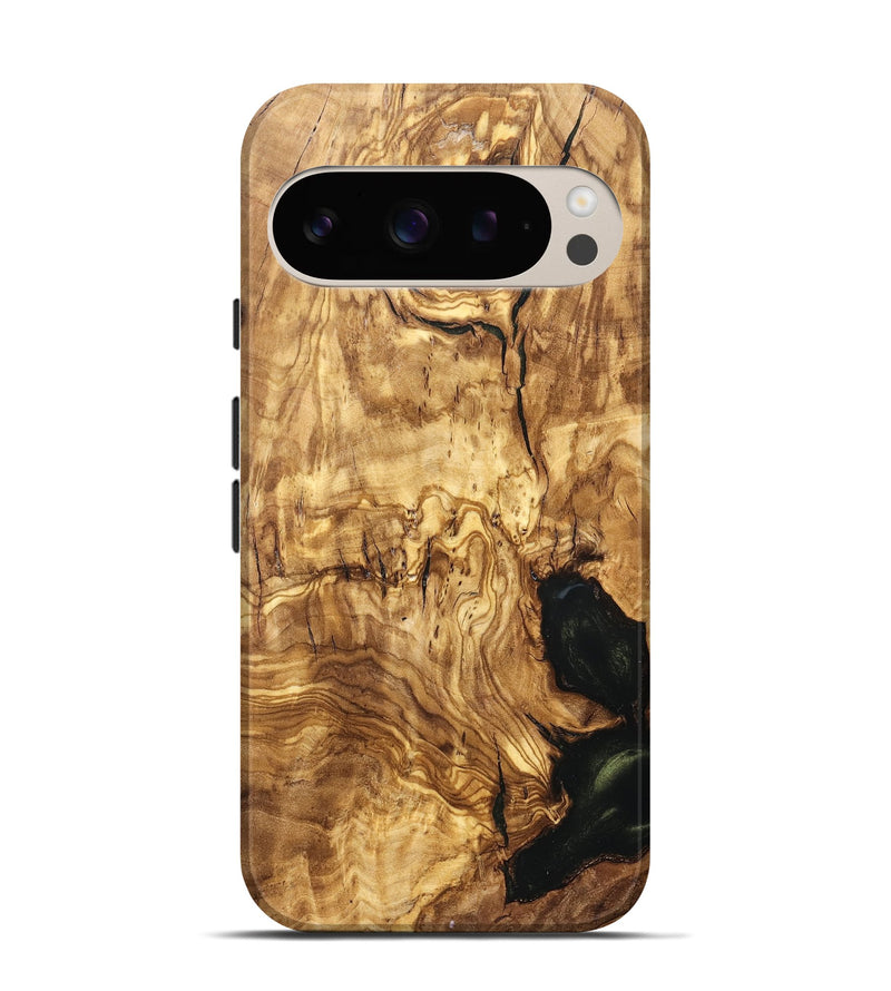 Pixel 9 Pro Wood Live Edge Phone Case - Jay (Solid Wood, 824743)