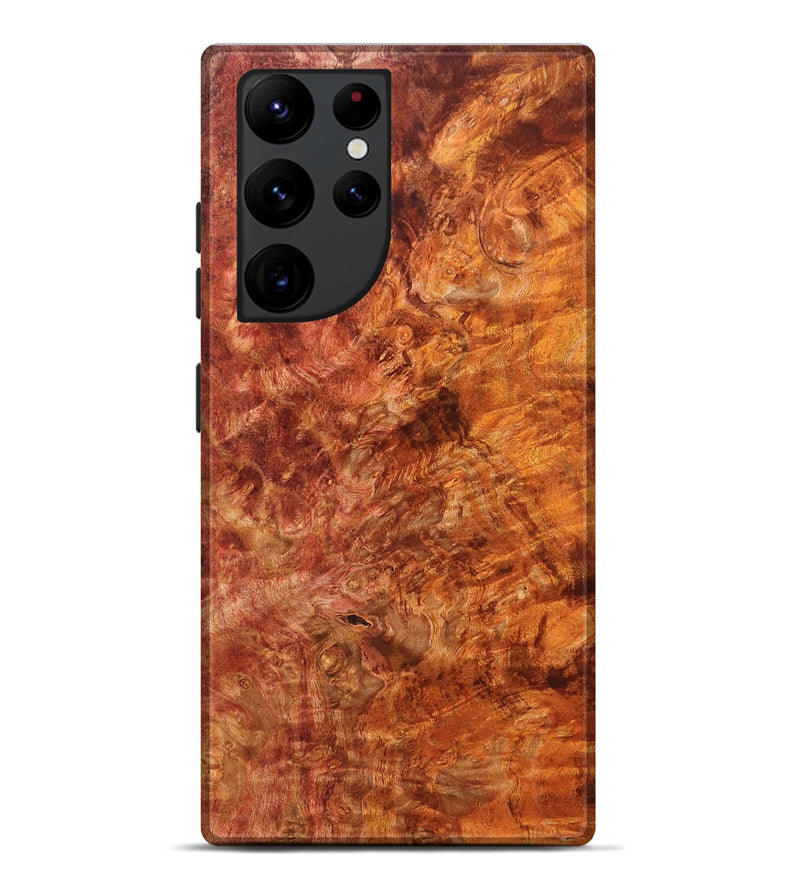 Galaxy S22 Ultra Wood Live Edge Phone Case - Martika (Solid Wood, 824744)