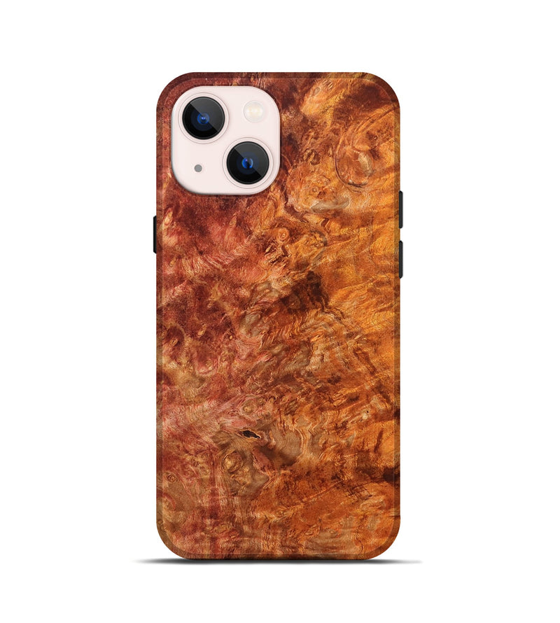 iPhone 13 mini Wood Live Edge Phone Case - Martika (Solid Wood, 824744)