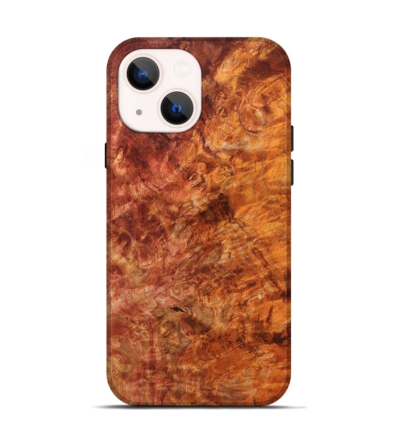 iPhone 14 Wood Live Edge Phone Case - Martika (Solid Wood, 824744)