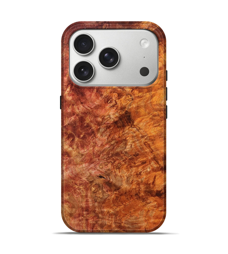iPhone 17 Pro Wood Live Edge Phone Case - Martika (Solid Wood, 824744)