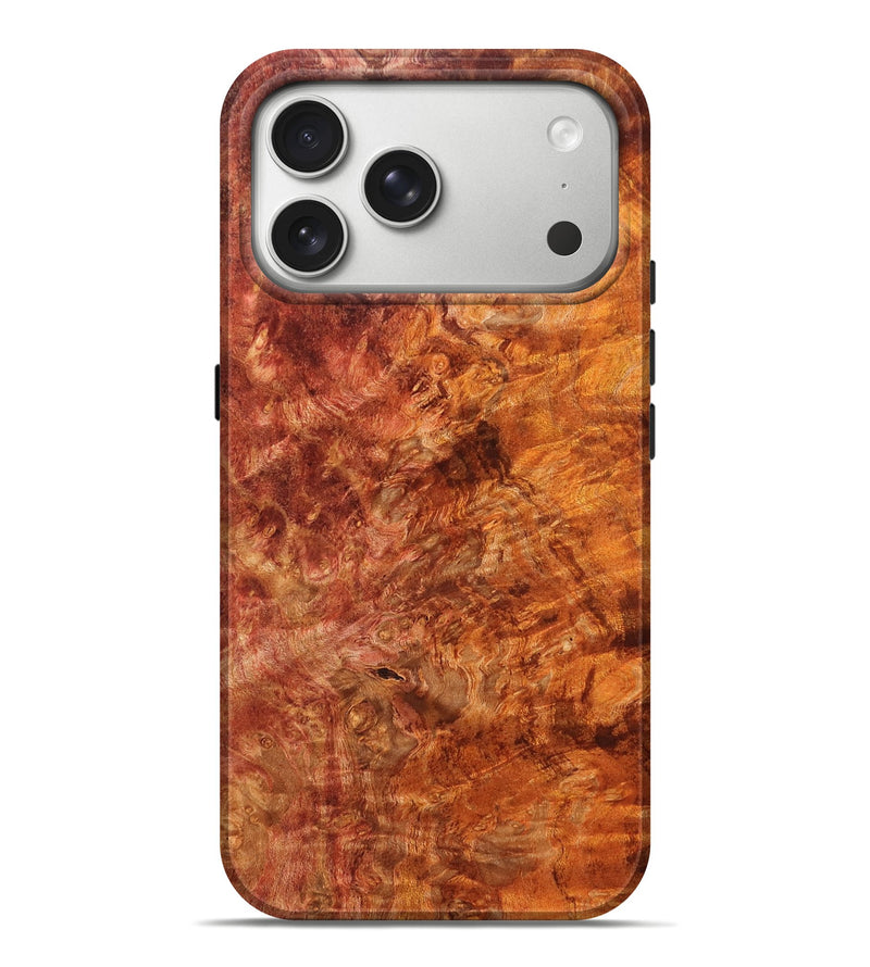 iPhone 17 Pro Max Wood Live Edge Phone Case - Martika (Solid Wood, 824744)