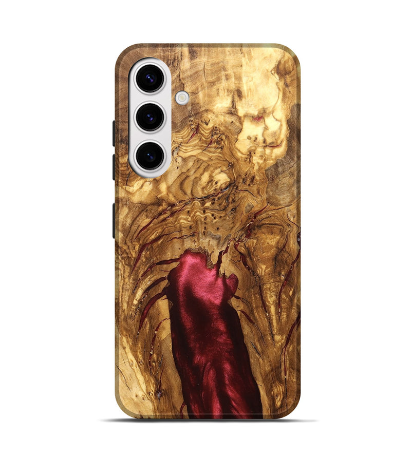 Galaxy S25 Wood Live Edge Phone Case - Danny (Solid Wood, 824745)