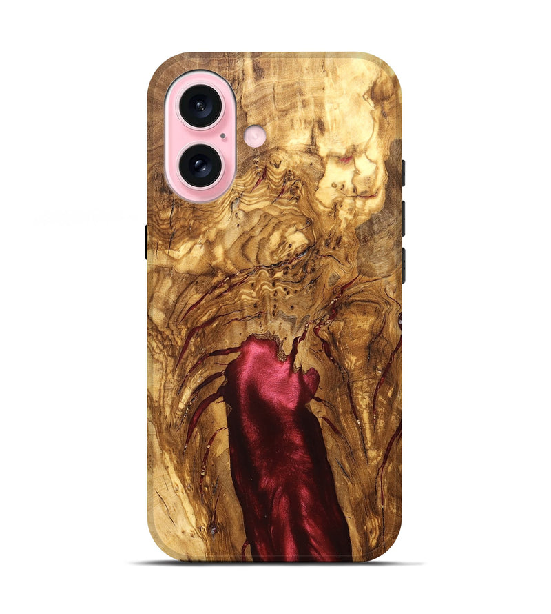 iPhone 17 Wood Live Edge Phone Case - Danny (Solid Wood, 824745)
