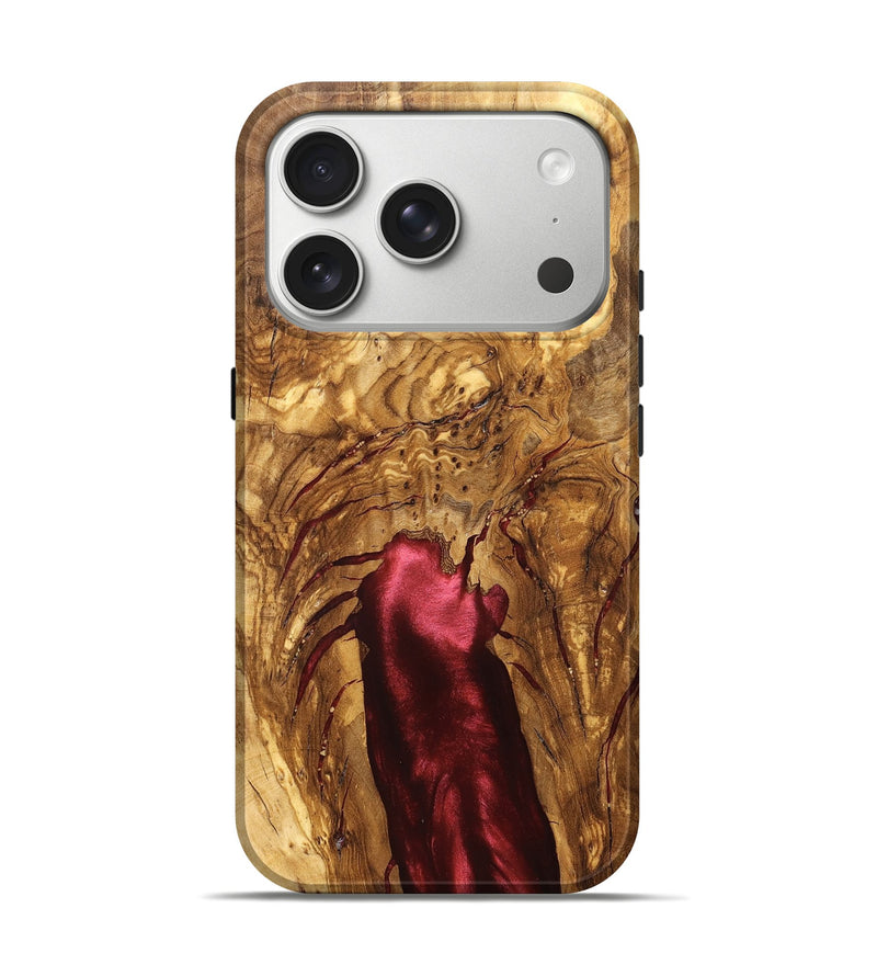 iPhone 17 Pro Wood Live Edge Phone Case - Danny (Solid Wood, 824745)
