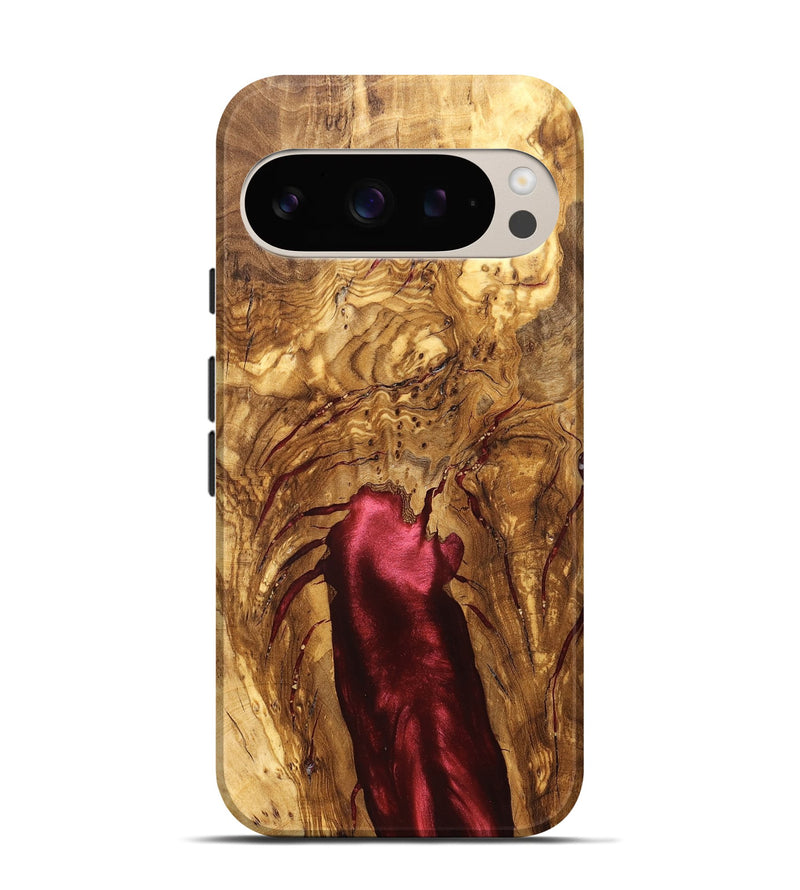 Pixel 9 Wood Live Edge Phone Case - Danny (Solid Wood, 824745)