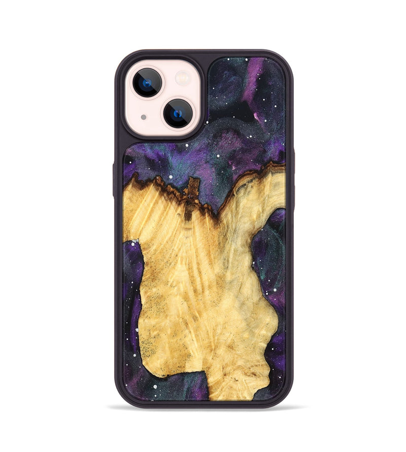 iPhone 14 Wood Phone Case - Eboni (Cosmos, 824749)