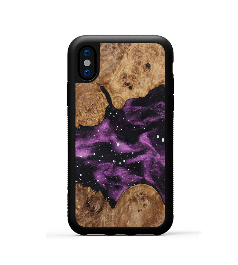 iPhone Xs Wood Phone Case - Macy (Cosmos, 824751)