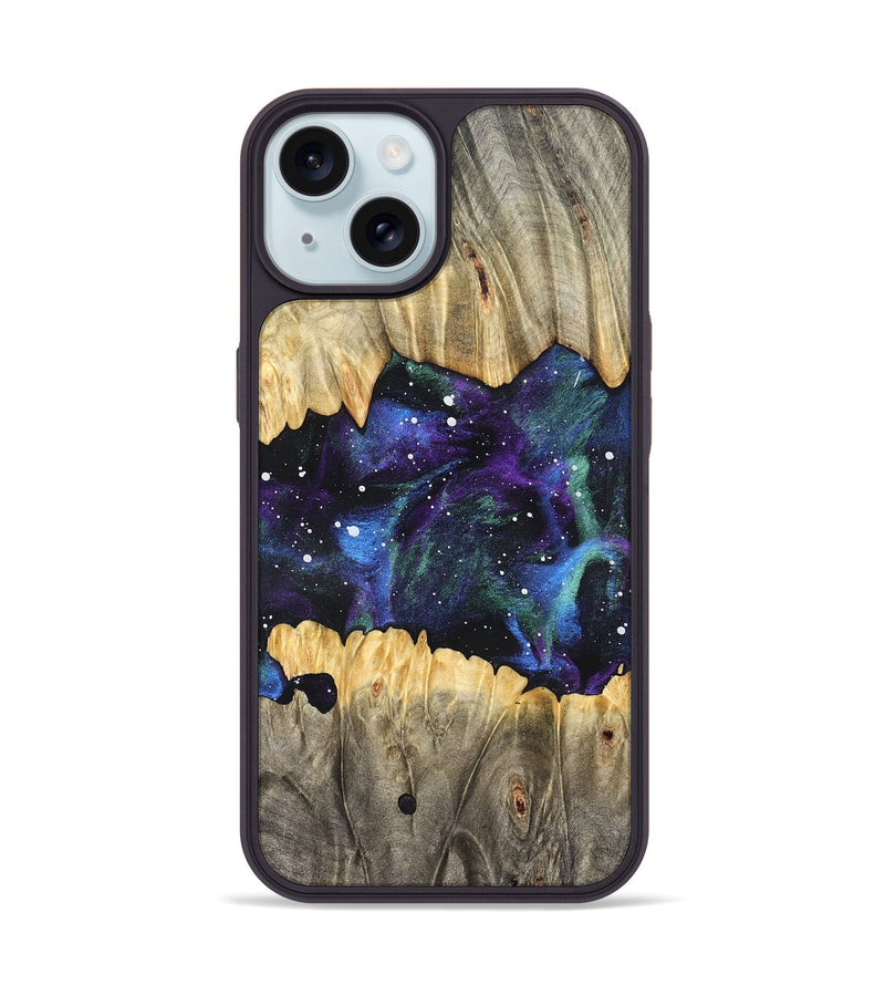 iPhone 15 Wood Phone Case - Adelia (Cosmos, 824755)
