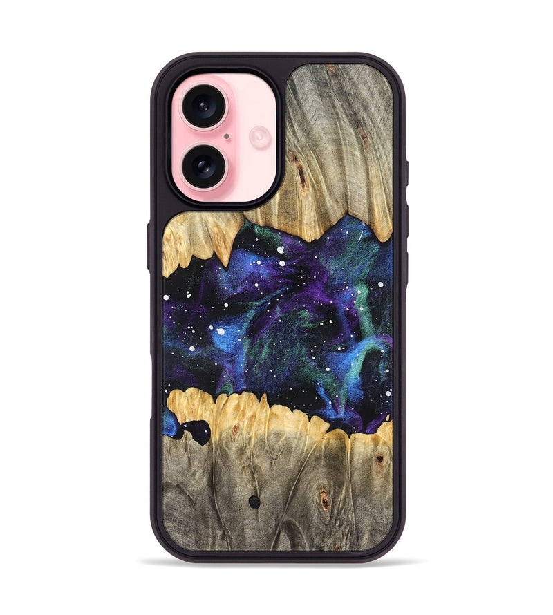 iPhone 16 Wood Phone Case - Adelia (Cosmos, 824755)