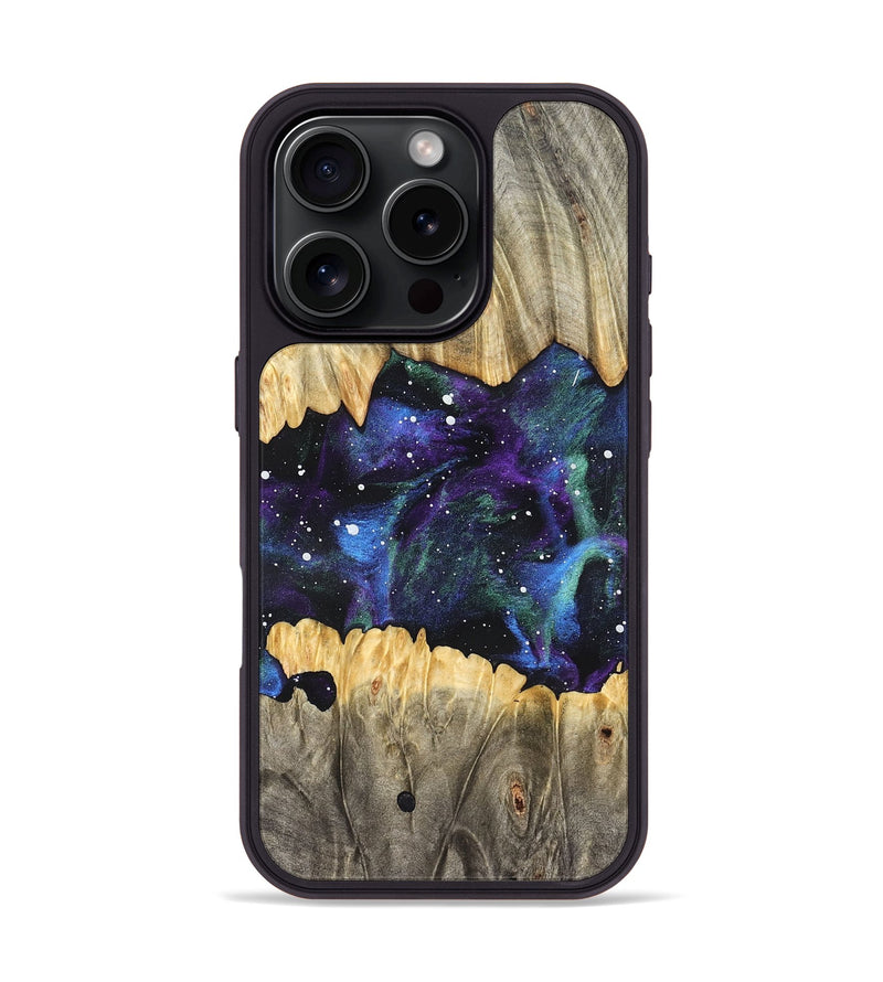 iPhone 16 Pro Wood Phone Case - Adelia (Cosmos, 824755)