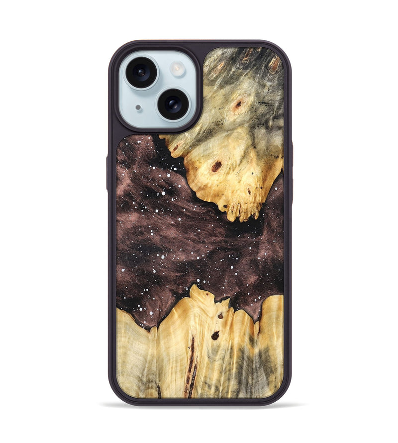 iPhone 15 Wood Phone Case - Porsha (Cosmos, 824756)