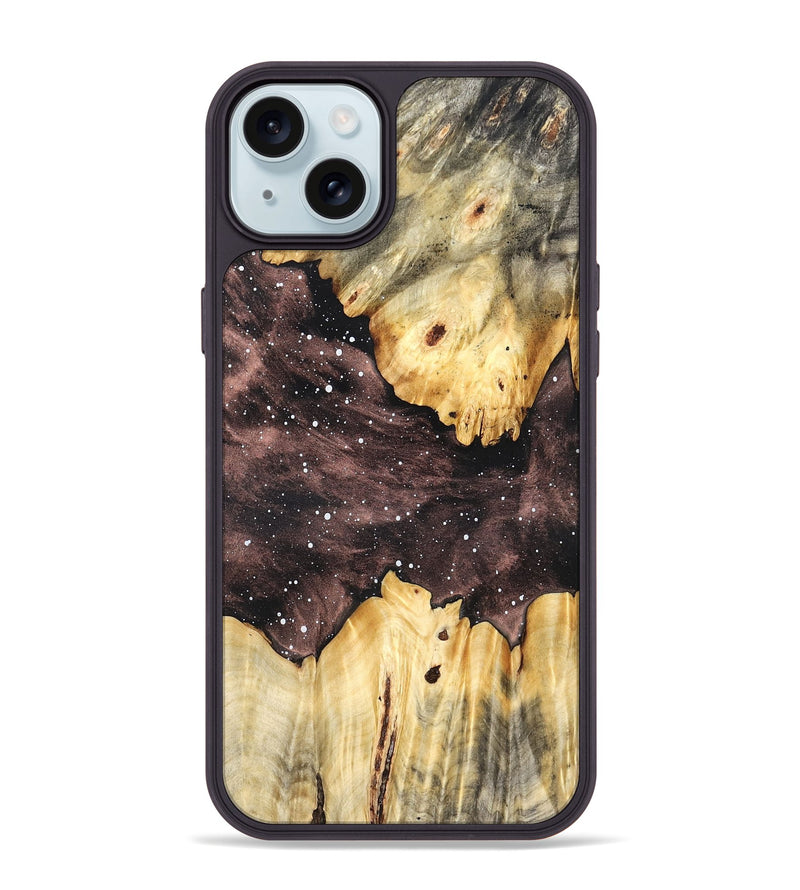 iPhone 15 Plus Wood Phone Case - Porsha (Cosmos, 824756)