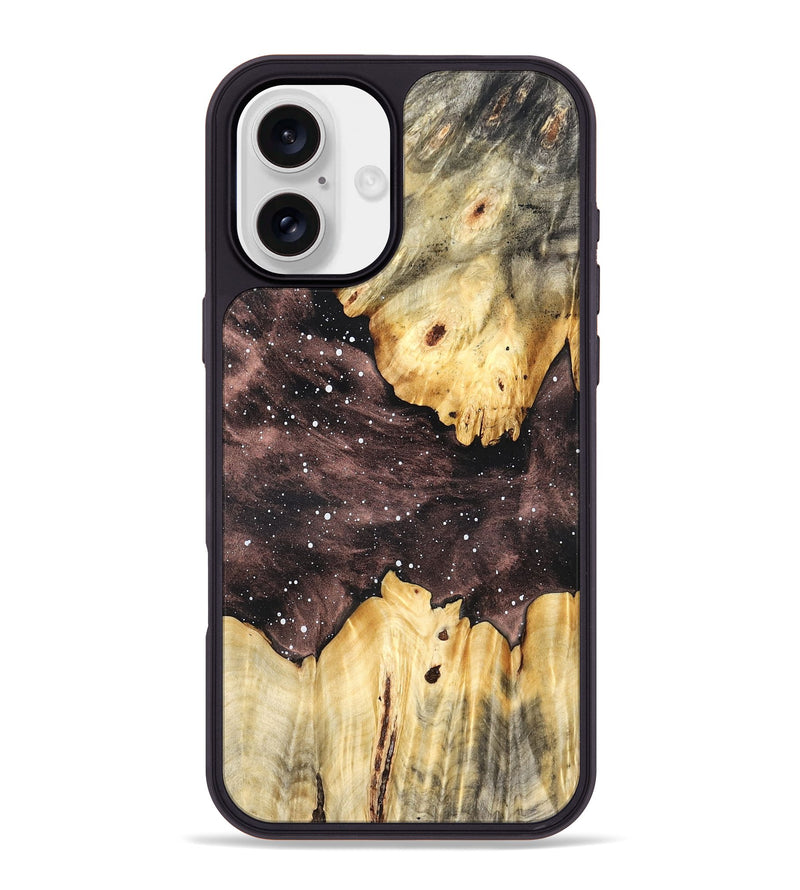 iPhone 16 Plus Wood Phone Case - Porsha (Cosmos, 824756)