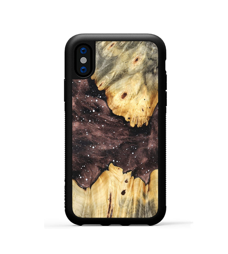 iPhone Xs Wood Phone Case - Porsha (Cosmos, 824756)