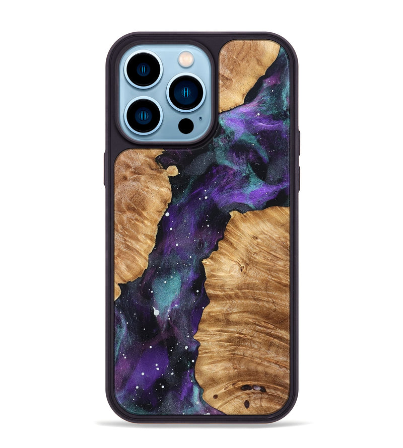 iPhone 14 Pro Max Wood Phone Case - Loyd (Cosmos, 824765)