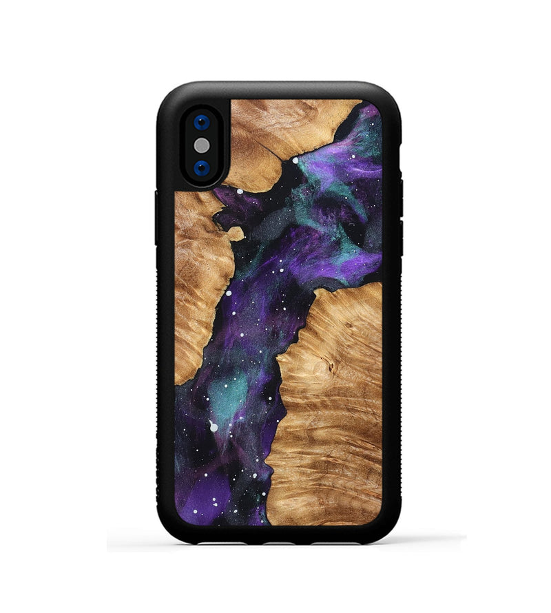 iPhone Xs Wood Phone Case - Loyd (Cosmos, 824765)