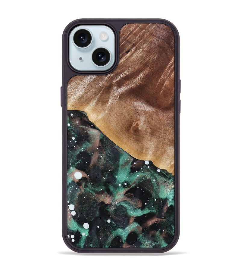 iPhone 15 Plus Wood Phone Case - Koa (Cosmos, 824769)