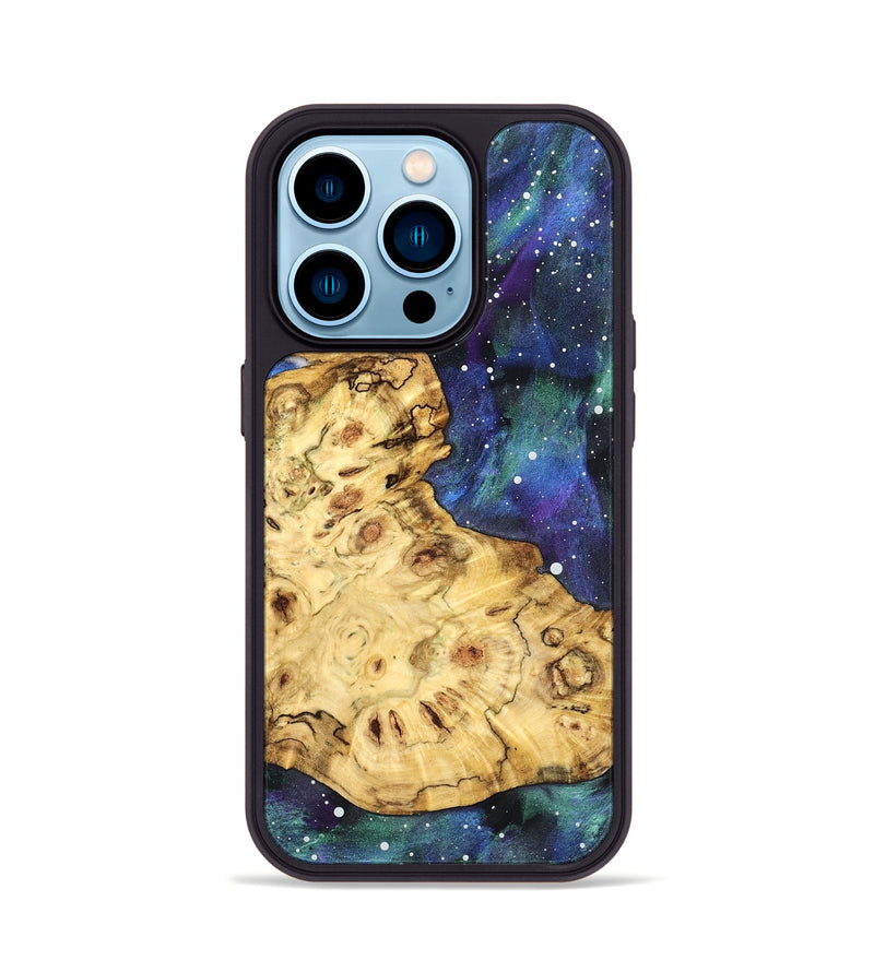 iPhone 14 Pro Wood Phone Case - Regan (Cosmos, 824771)