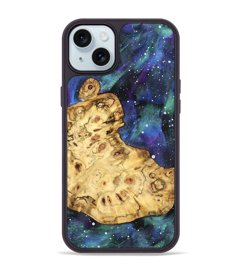 iPhone 15 Plus Wood Phone Case - Regan (Cosmos, 824771)