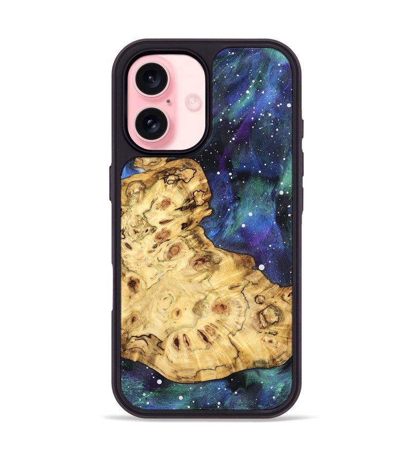 iPhone 16 Wood Phone Case - Regan (Cosmos, 824771)