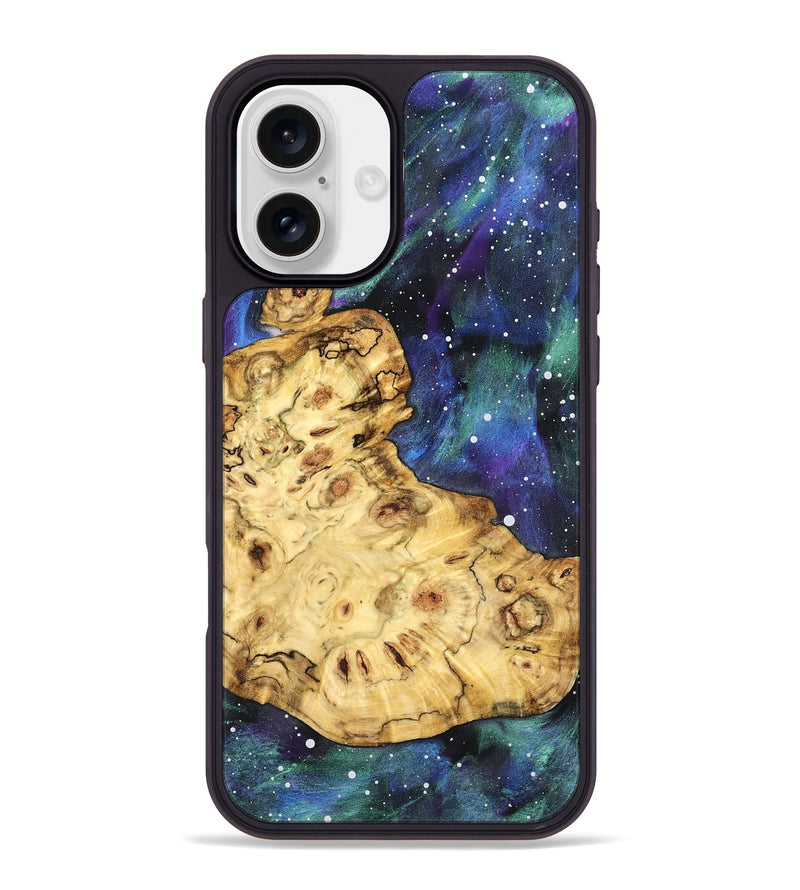 iPhone 16 Plus Wood Phone Case - Regan (Cosmos, 824771)