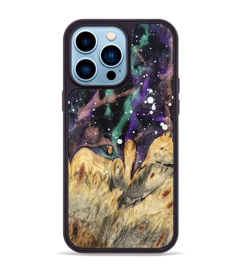 iPhone 14 Pro Max Wood Phone Case - Katrina (Cosmos, 824772)
