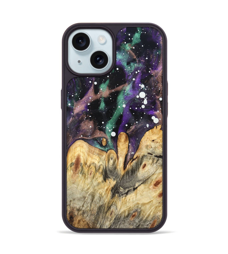 iPhone 15 Wood Phone Case - Katrina (Cosmos, 824772)