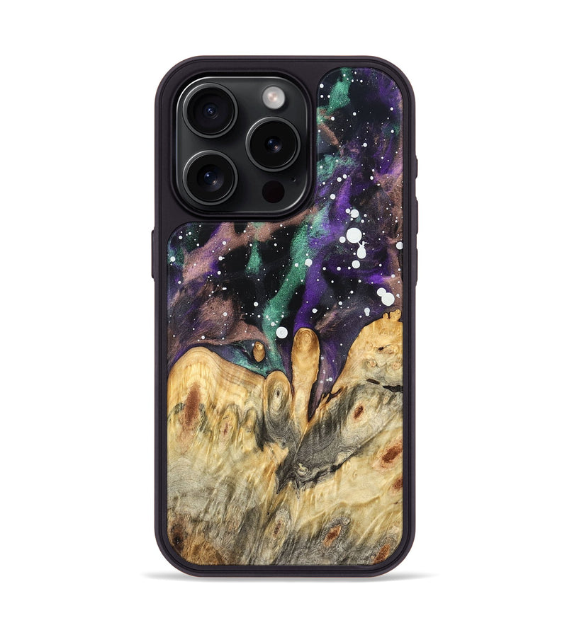 iPhone 15 Pro Wood Phone Case - Katrina (Cosmos, 824772)