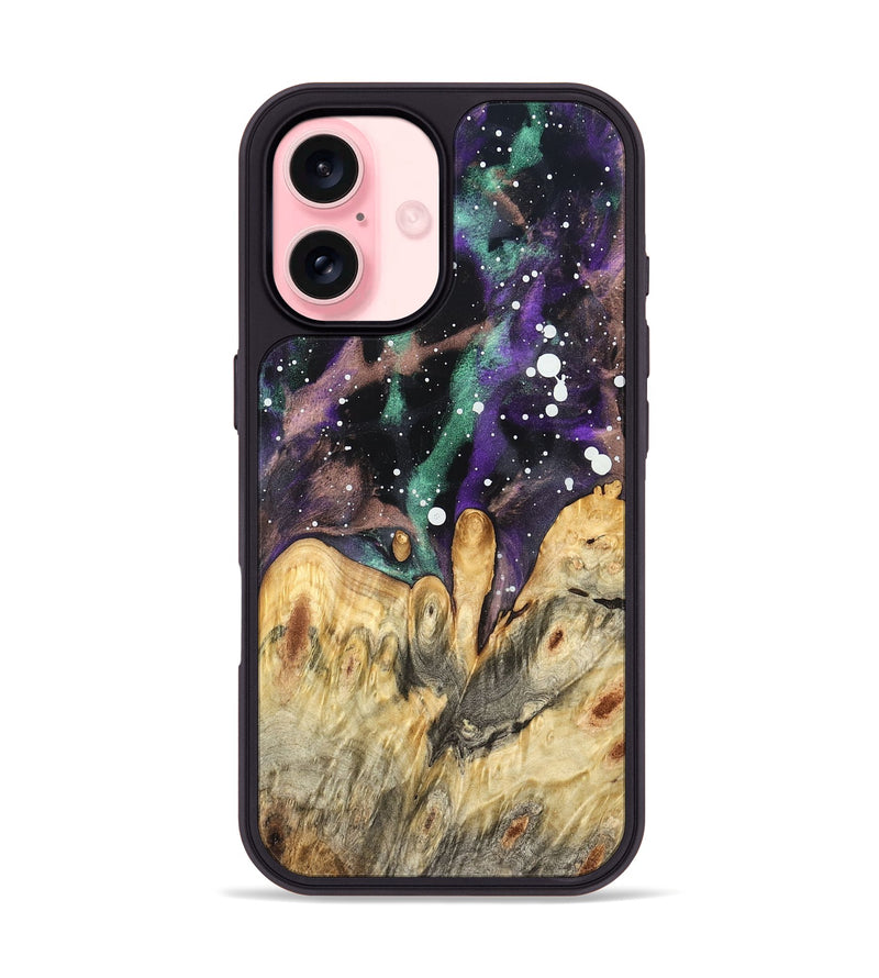 iPhone 16 Wood Phone Case - Katrina (Cosmos, 824772)