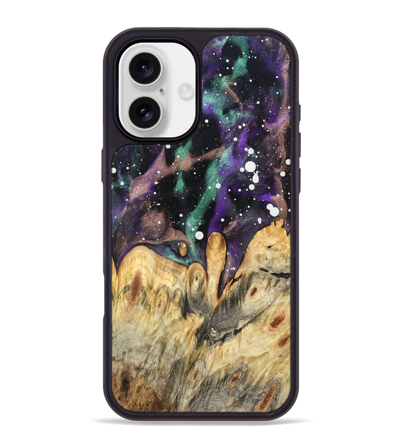 iPhone 16 Plus Wood Phone Case - Katrina (Cosmos, 824772)