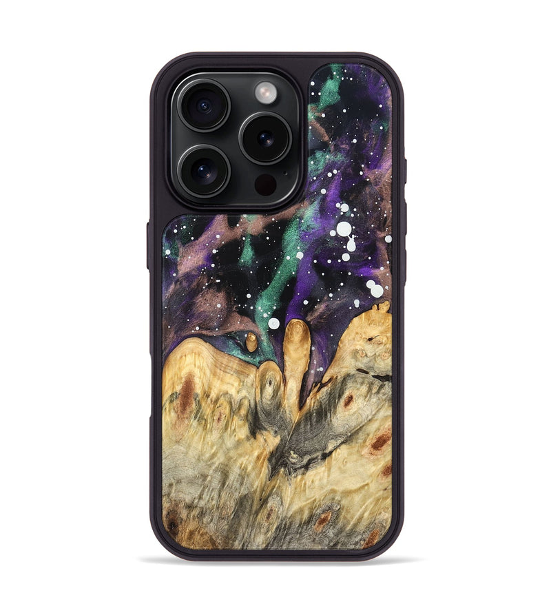 iPhone 16 Pro Wood Phone Case - Katrina (Cosmos, 824772)