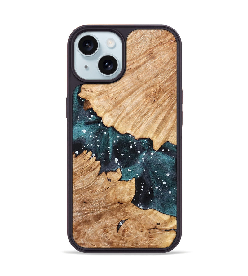 iPhone 15 Wood Phone Case - Enos (Cosmos, 824773)
